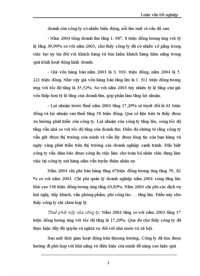 image for page Lợi nhuận và một số giải pháp chủ yếu tăng lợi nhuận tại Công ty TNHH Thành Công 1