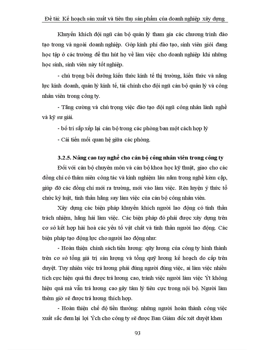 image for page Lập kế hoạch sản xuất và tiêu thụ sản phẩm tại Công ty xây dựng cấp thoát nước và hạ tầng kỹ thuật 1