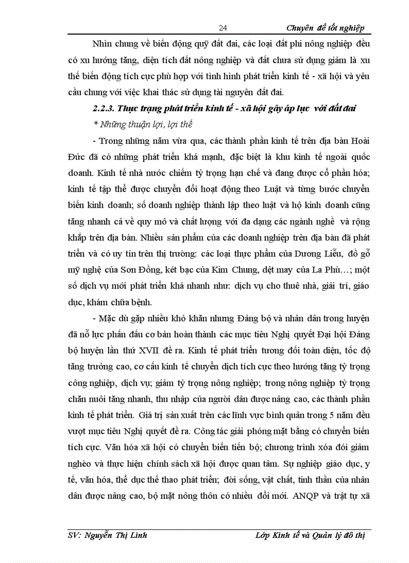 image for page Đánh giá quy hoạch sử dụng đất trên địa bàn Huyện Hoài Đức TP Hà Nội giai đoạn 2006 2010 1