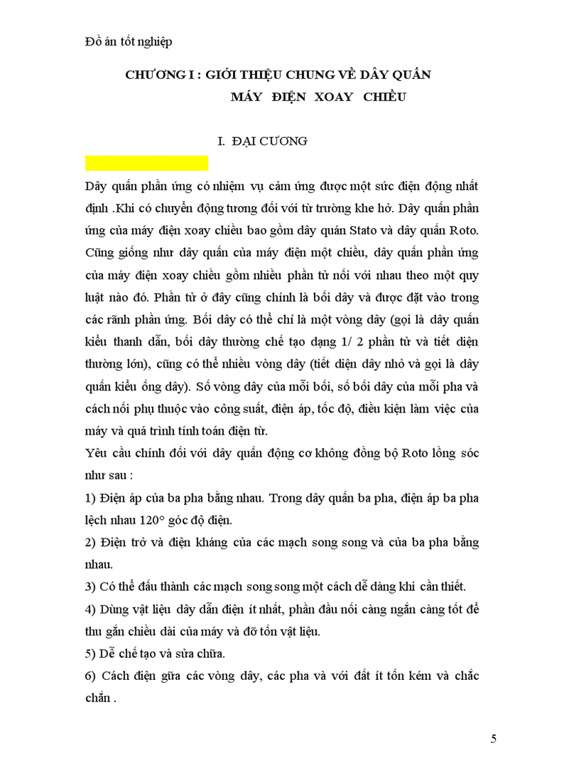image for page Thiết kế dây quấn động cơ không đồng bộ ba pha Roto lồng sóc 1