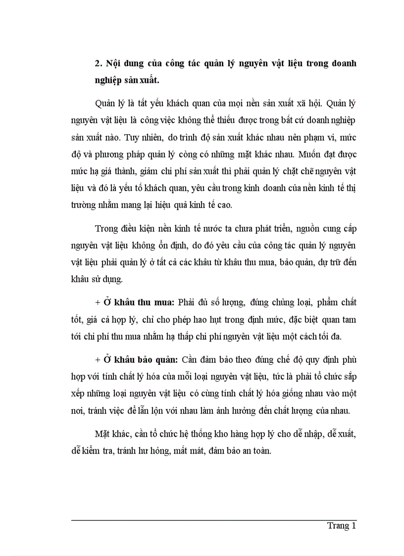 image for page Công tác quản lý nguyên vật liệu ở Công ty cổ phần xây dựng công trình giao thông 118