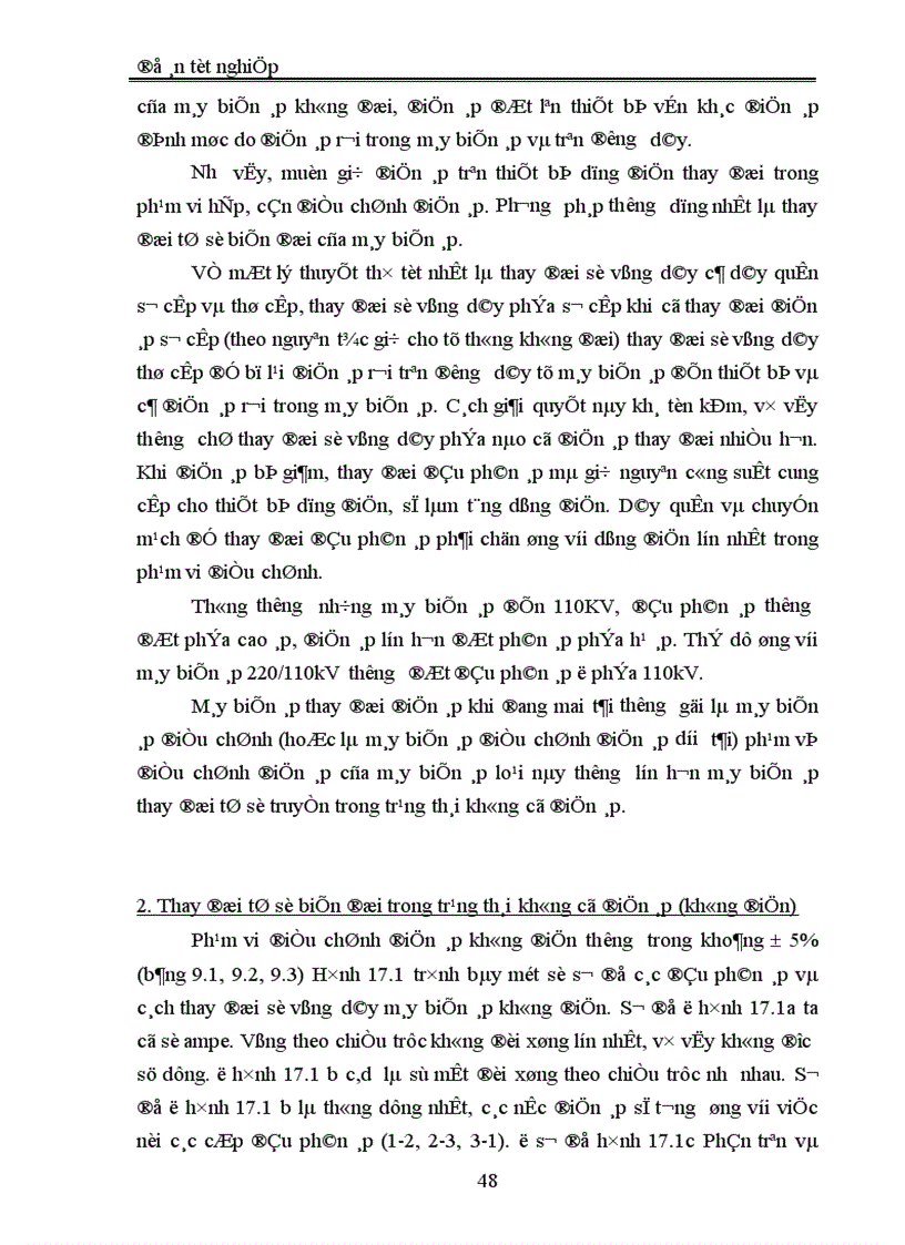 image for page Thiết kế máy biến áp điện lực ba pha ngâm dầu