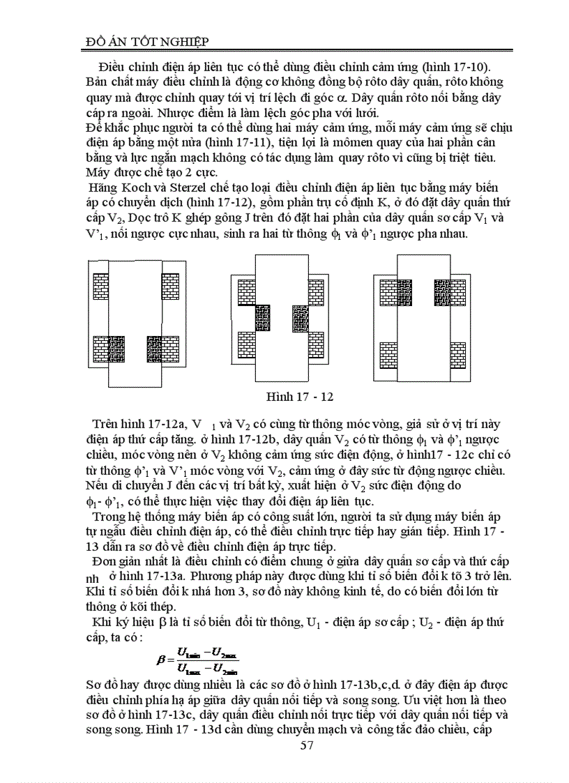 image for page Thiết kế máy biến áp điện lực ba pha ngâm dầu