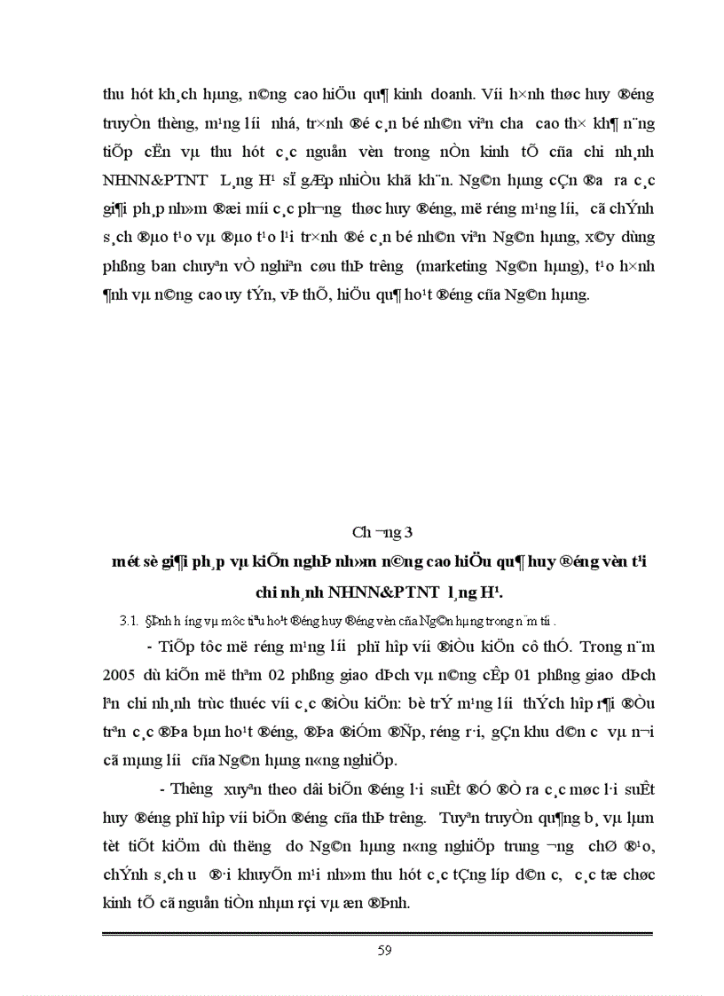 image for page Một số giải pháp nhằm nâng cao hiệu quả huy động vốn tại Chi nhánh NHNN PTNT Láng Hạ