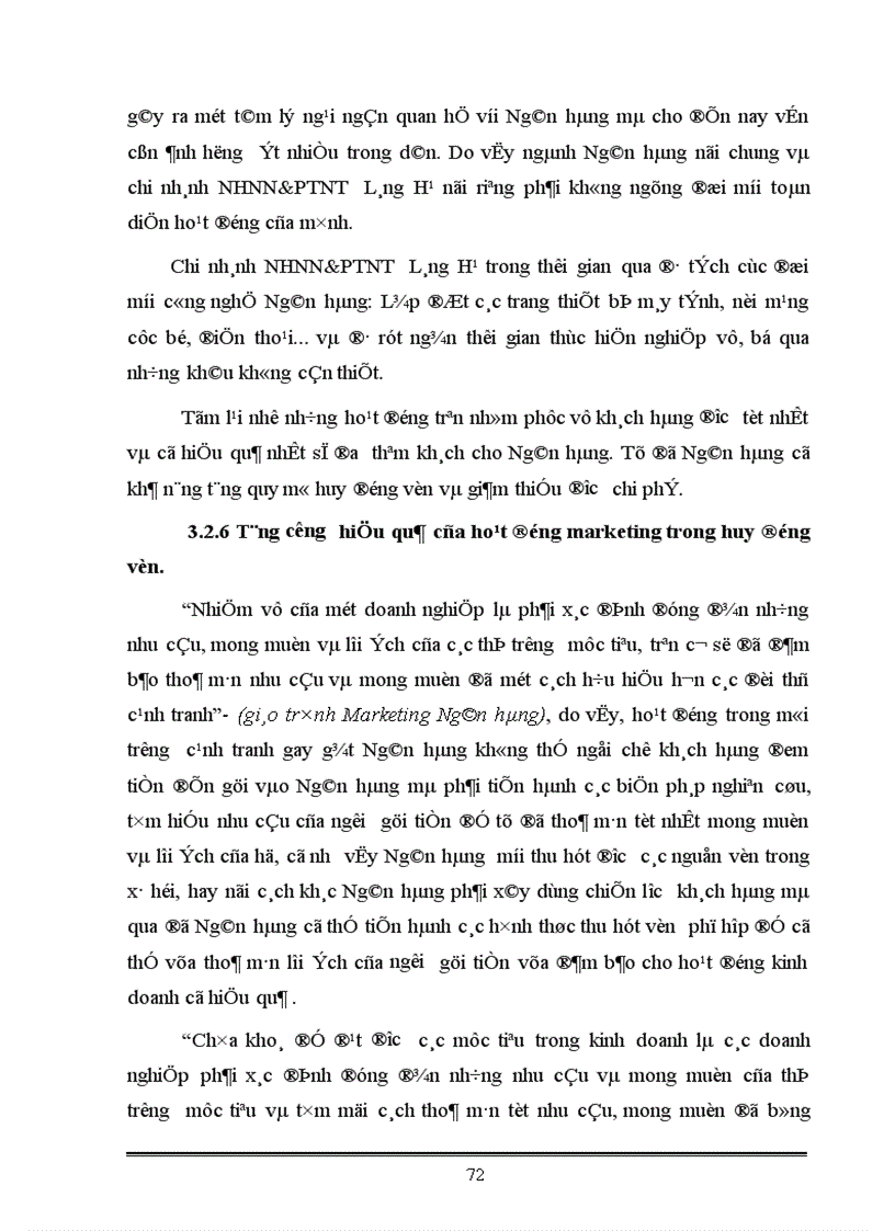 image for page Một số giải pháp nhằm nâng cao hiệu quả huy động vốn tại Chi nhánh NHNN PTNT Láng Hạ