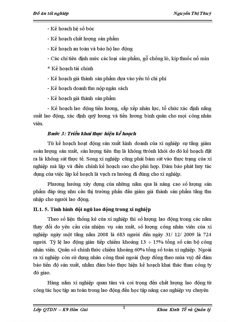 image for page Phân tích thực trạng và đề xuất biện pháp nâng cao hiệu quả sản xuất kinh doanh của Xí nghiệp than Tân Lập 1