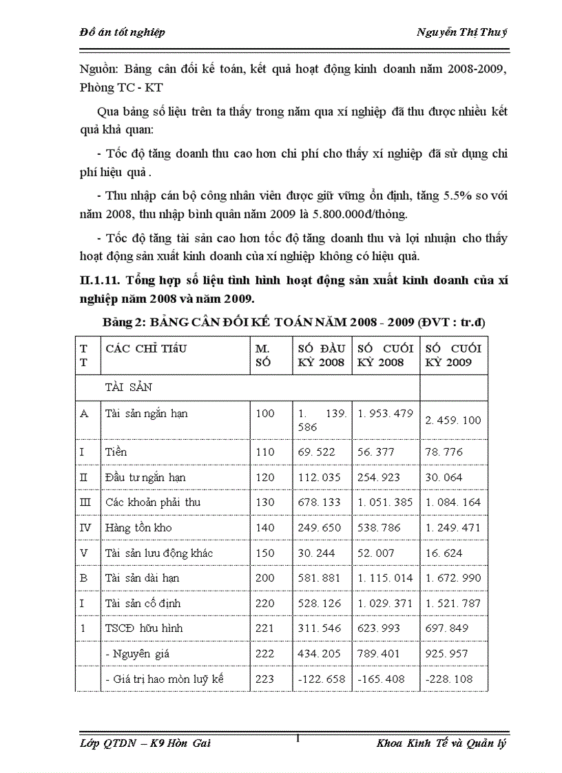 image for page Phân tích thực trạng và đề xuất biện pháp nâng cao hiệu quả sản xuất kinh doanh của Xí nghiệp than Tân Lập 1