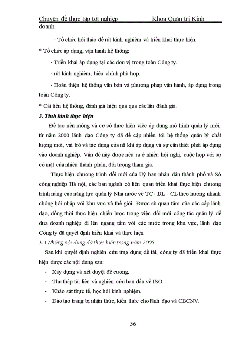 image for page Một số vấn đề về việc chuyển đổi hệ thống quản lý chất lượng theo tiêu chuẩn ISO 9000 phiên bản 1994 sang phiên bản 2000 tại Công ty Điện cơ Thống nhất 1