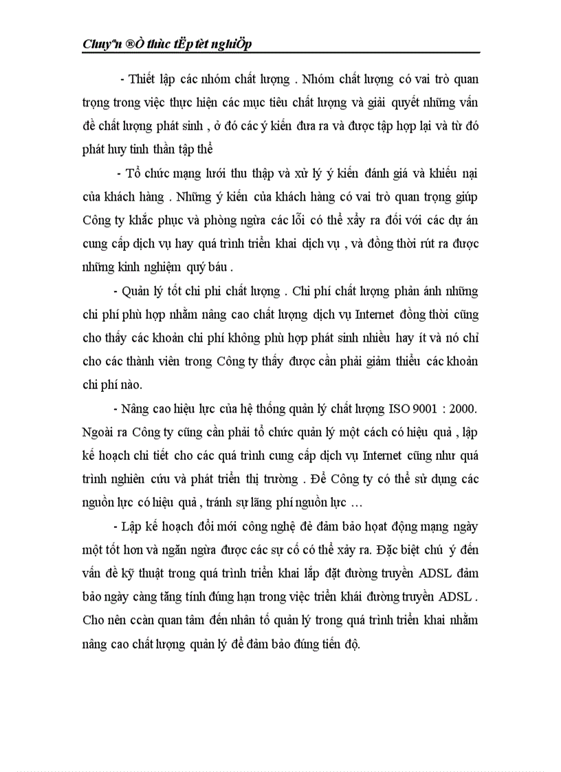 image for page Một số giải pháp nâng cao chất lượng cung cấp dịch vụ Internet tại Công ty viễn thông quân đội Viettel 1