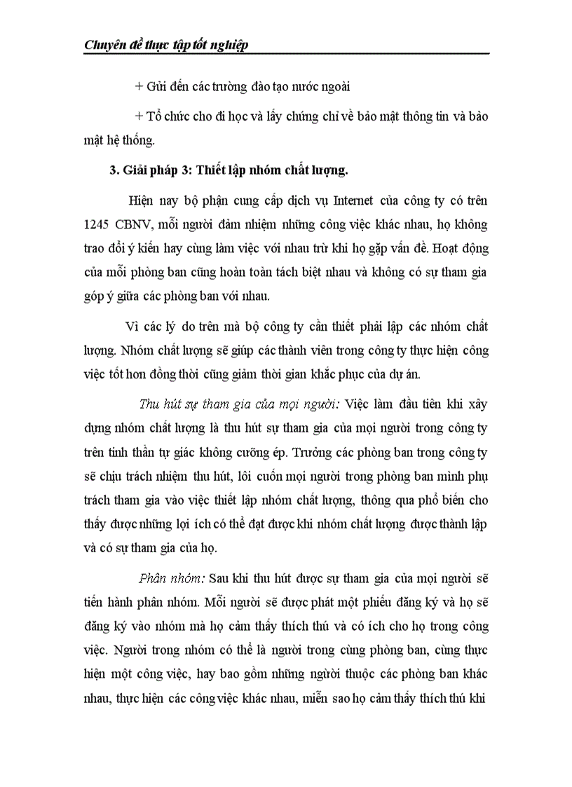 image for page Một số giải pháp nâng cao chất lượng cung cấp dịch vụ Internet tại Công ty viễn thông quân đội Viettel 1