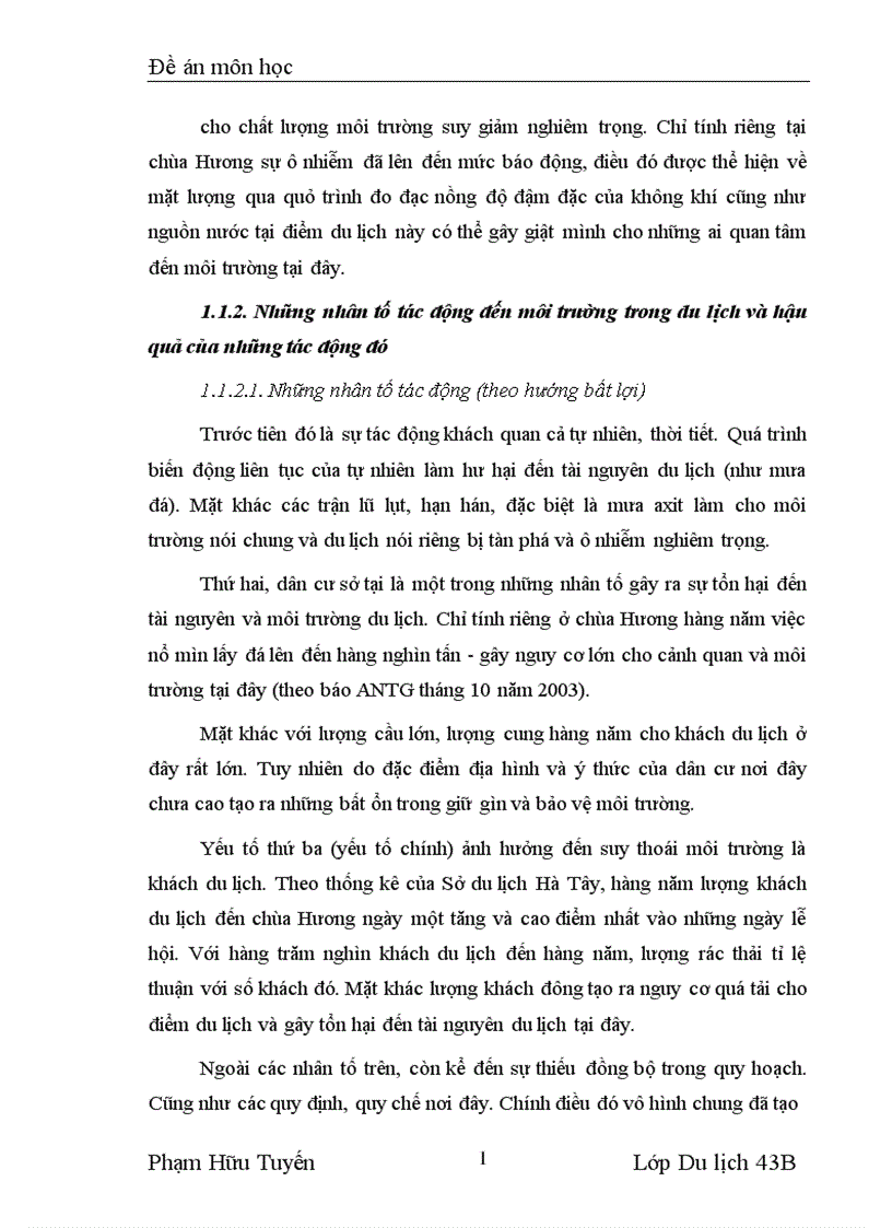 image for page Môi trường du lịch tại chùa Hương thực trạng và giải pháp 1