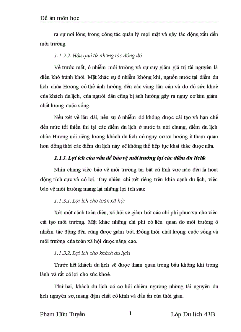 image for page Môi trường du lịch tại chùa Hương thực trạng và giải pháp 1