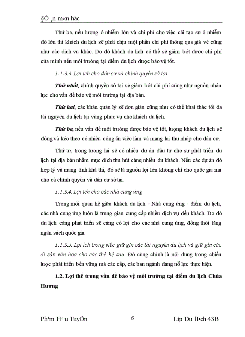 image for page Môi trường du lịch tại chùa Hương thực trạng và giải pháp 1