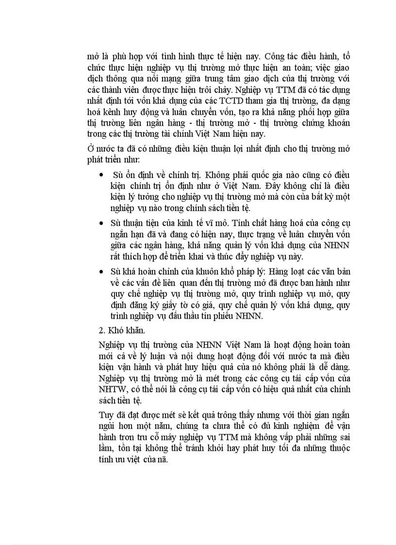 image for page Thực trạng hoạt động thị trường mở ở Việt Nam hiện nay