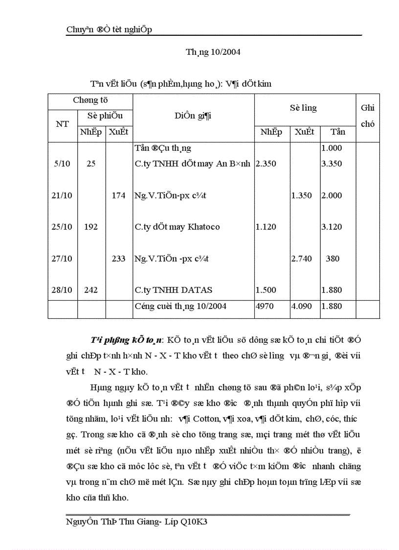 image for page Hoàn thiện công tác kế toán nguyên vật liệu tại Công ty Thăng Long TALIMEX 1