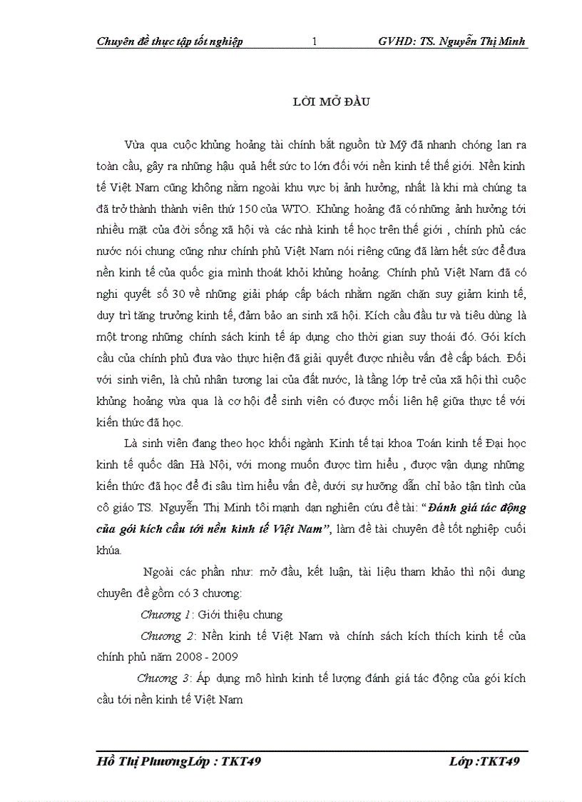 image for page Đánh giá tác động của gói kích cầu tới nền kinh tế Việt Nam