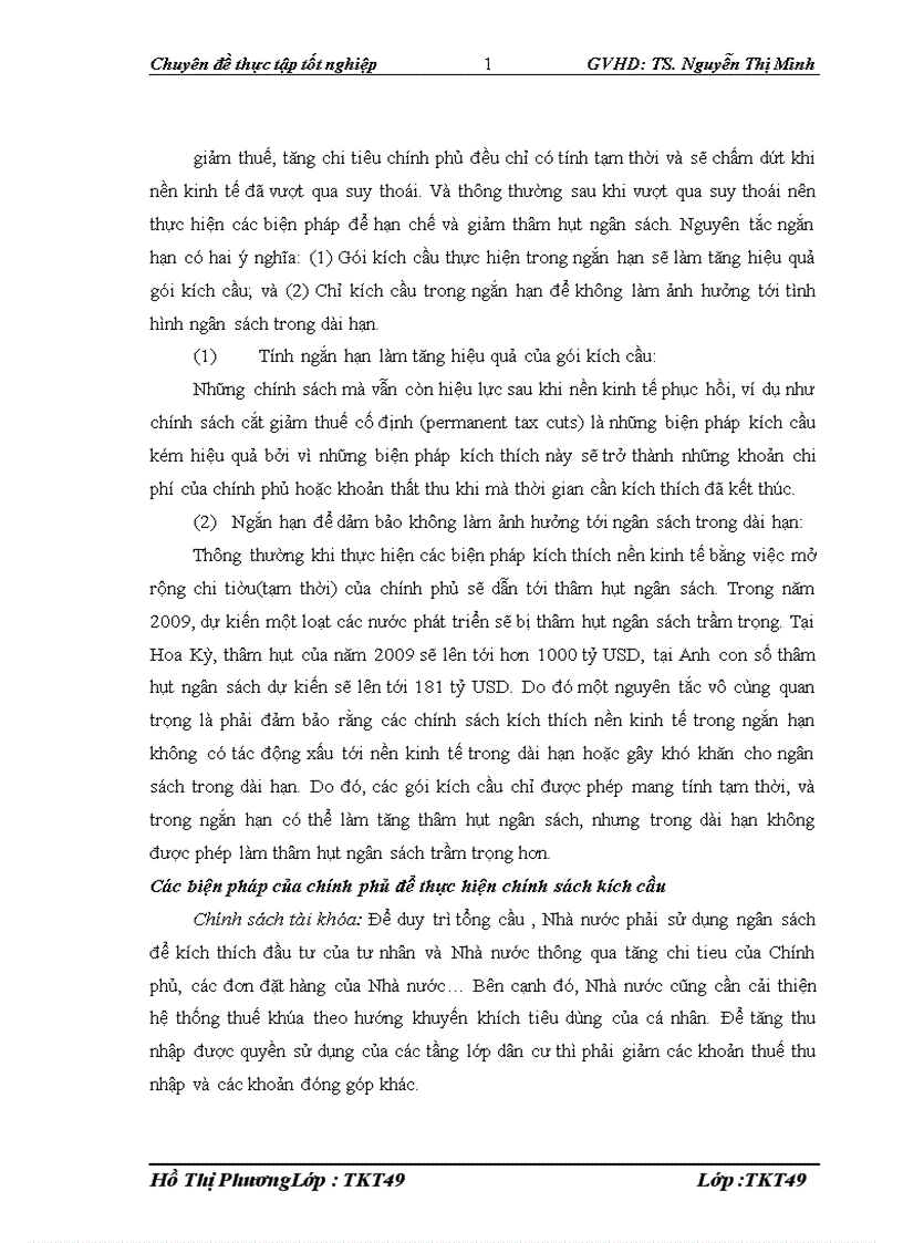 image for page Đánh giá tác động của gói kích cầu tới nền kinh tế Việt Nam