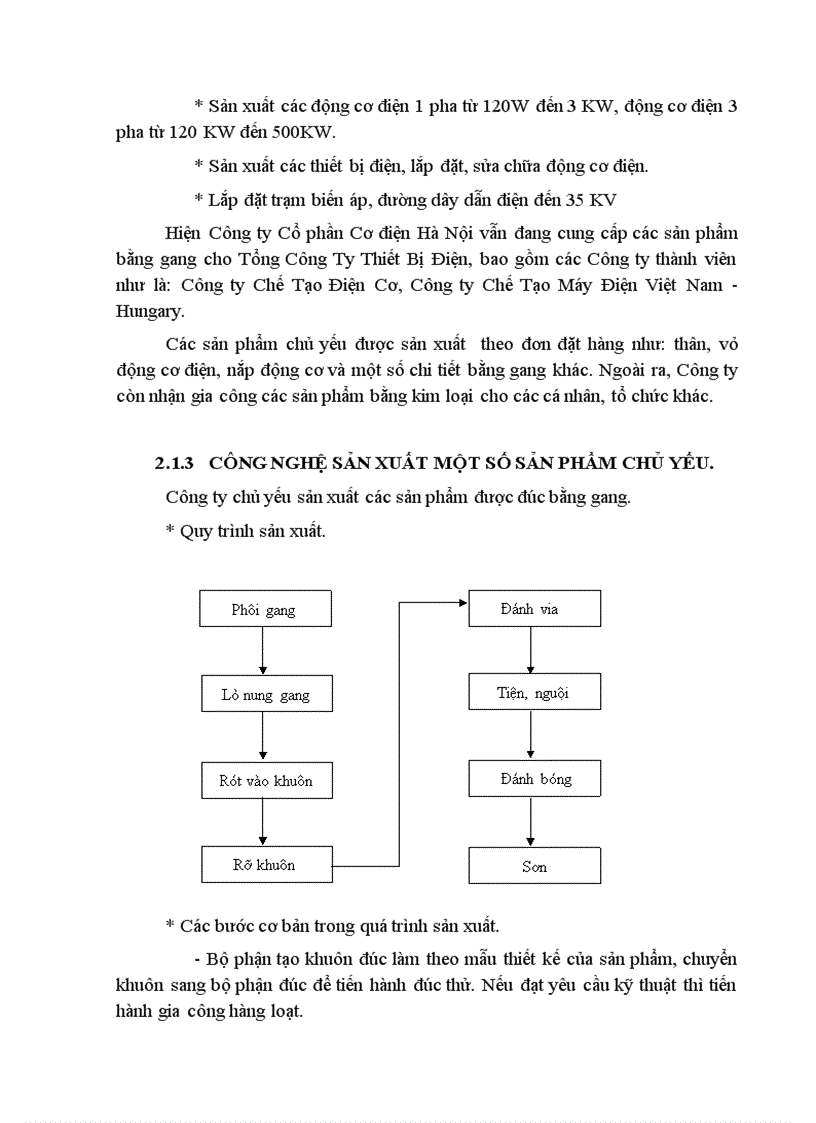 image for page Phân tích và đề xuất biện pháp nâng cao hiệu quả kinh doanh tại Công ty Cổ Phần Cơ Điện Hà Nội 1