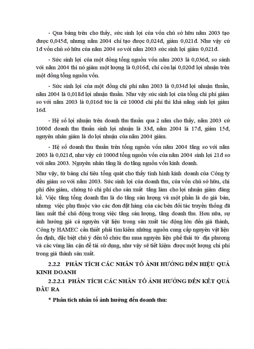 image for page Phân tích và đề xuất biện pháp nâng cao hiệu quả kinh doanh tại Công ty Cổ Phần Cơ Điện Hà Nội 1