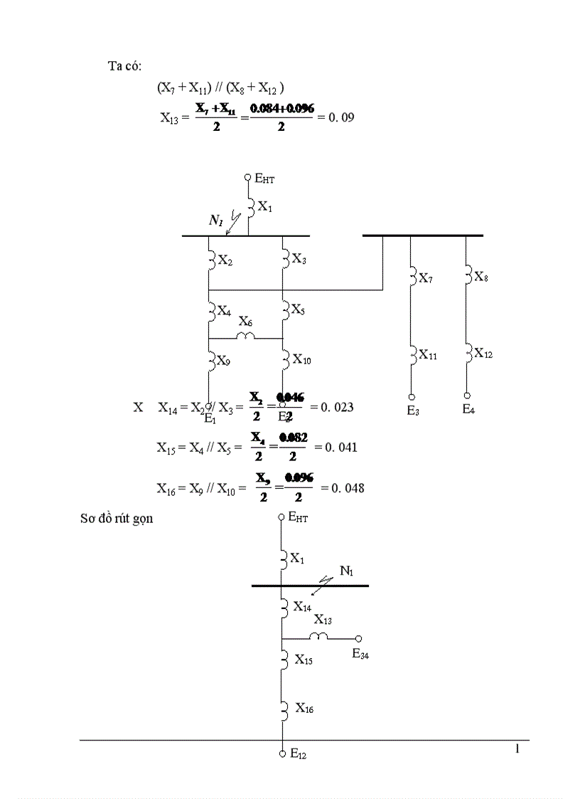 image for page Chọn sơ đồ nối điện chính của nhà máy điện 1