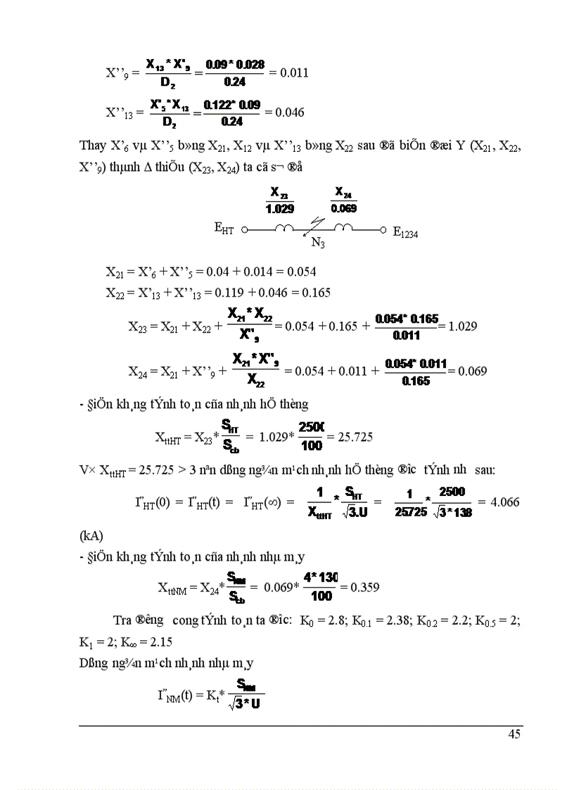 image for page Chọn sơ đồ nối điện chính của nhà máy điện 1