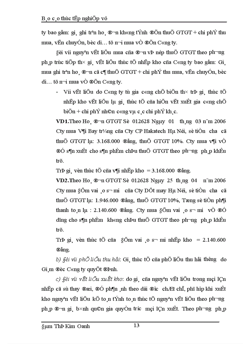 image for page Tổ chức kế toán nguyên vật liệu ở Công ty 20 Tổng cục Hậu cần Bộ Quốc phòng 1