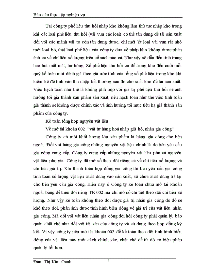 image for page Tổ chức kế toán nguyên vật liệu ở Công ty 20 Tổng cục Hậu cần Bộ Quốc phòng 1