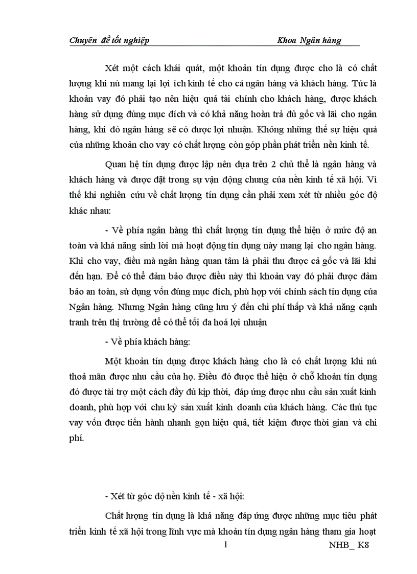 image for page Nâng cao chất lượng tín dụng đối với hộ sản xuất tại NHNo PTNT Đông Bình tỉnh Nam Định