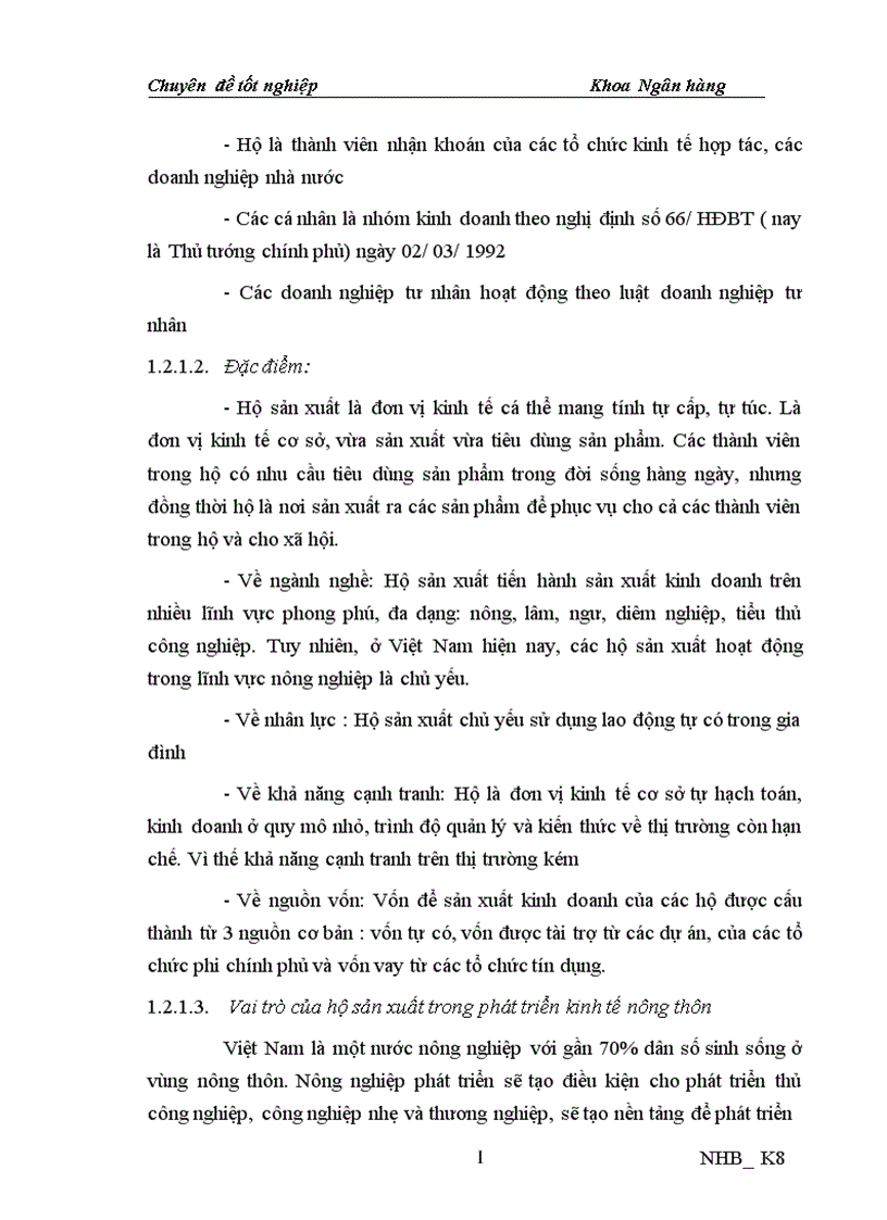 image for page Nâng cao chất lượng tín dụng đối với hộ sản xuất tại NHNo PTNT Đông Bình tỉnh Nam Định