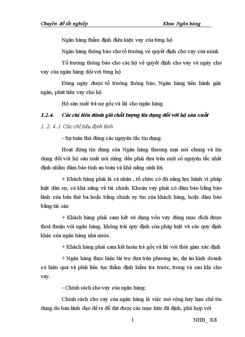 image for page Nâng cao chất lượng tín dụng đối với hộ sản xuất tại NHNo PTNT Đông Bình tỉnh Nam Định