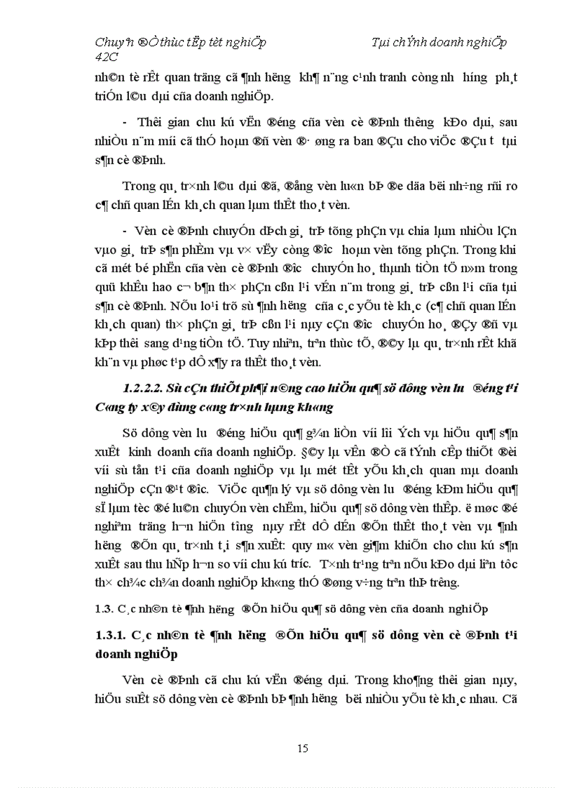 image for page Thực trạng sử dụng vốn tại Công ty xây dựng công trình hàng không 1