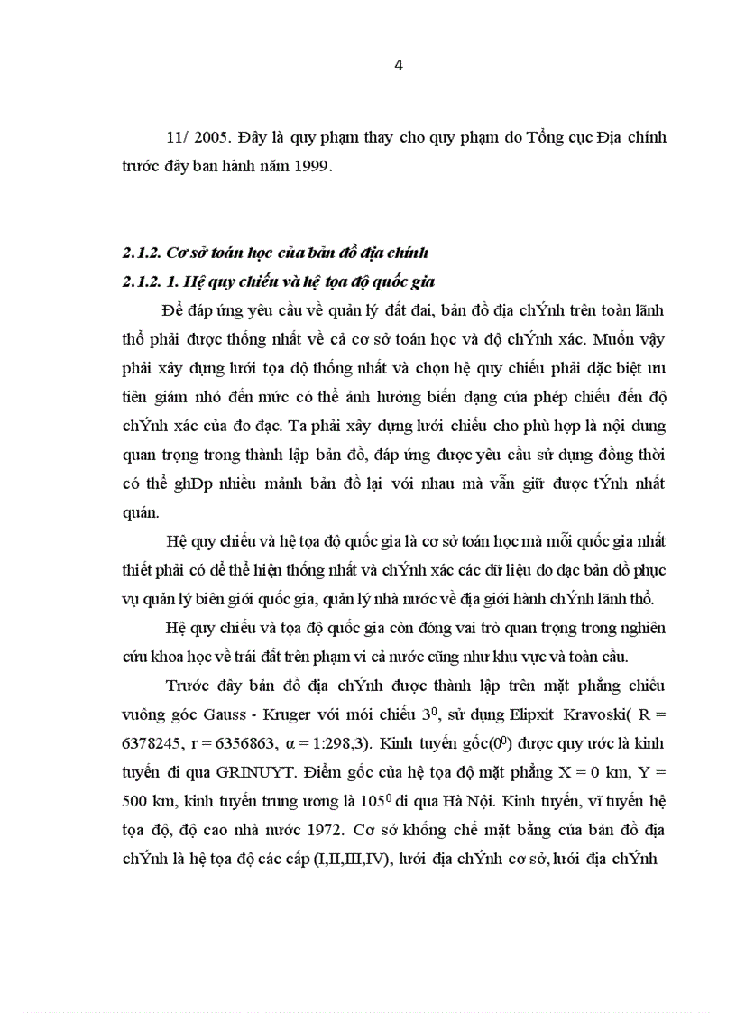 image for page Ứng dụng công nghệ tin học thành lập bản đồ địa chính từ số liệu đo đạc tại xã Lục Ba huyện Đại Từ