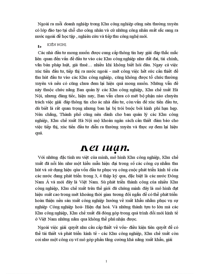 image for page Giải pháp phát triển Khu công nghiệp Khu chế xuất và kiến nghị