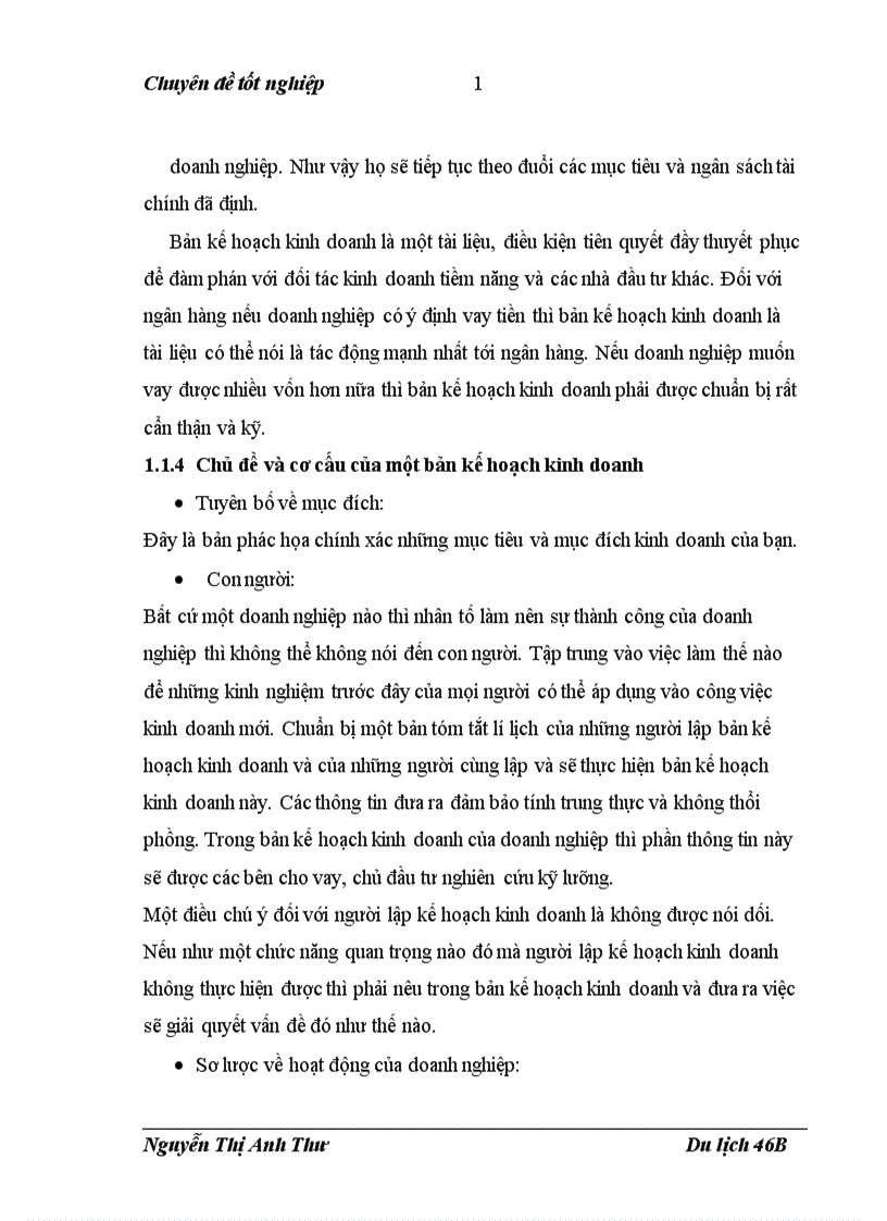 image for page Xây dựng kế hoạch kinh doanh cho chương trình du lịch đi dịp hè dành cho đối tượng khách là các giáo viên trong các trường trung học phổ thông