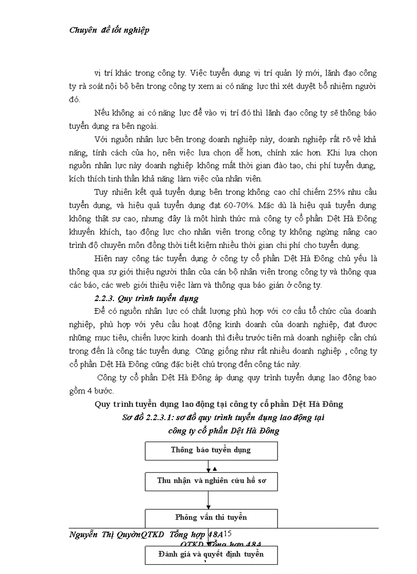 image for page Tuyển dụng lao động tại công ty cổ phần Dệt Hà Đông Hanosimex