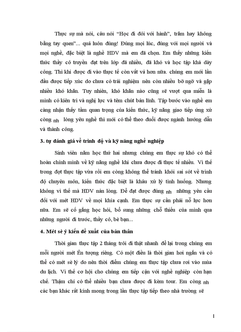 image for page Hoạt động của bộ phận HDV trong công ty Du lịch Hoàng Dương