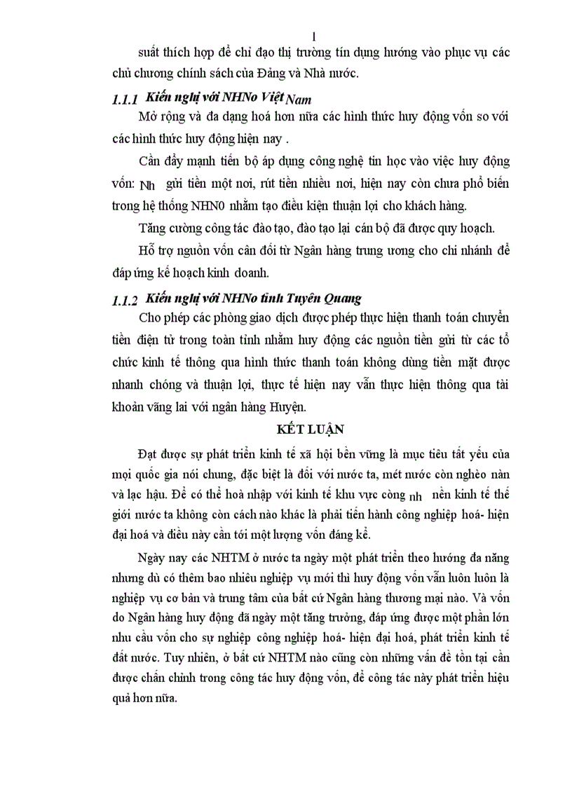 image for page Một số giải pháp nhằm nâng cao hiệu quả công tác huy động vốn tại NHNo huyện Hàm Yên tỉnh Tuyên Quang 1
