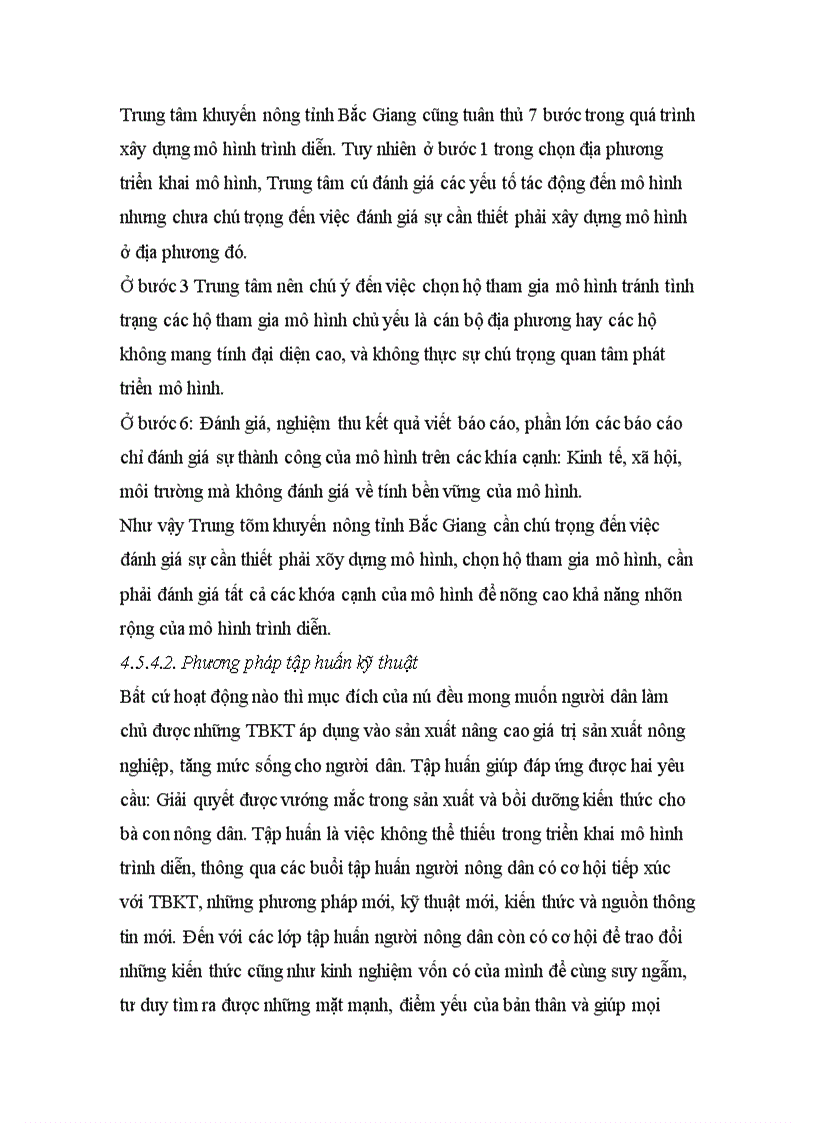 image for page Nghiên cứu các yếu tố ảnh hưởng tới khả năng nhân rộng của mô hình trình diễn khuyến nông tại tỉnh Bắc Giang giai đoạn 2008 2010