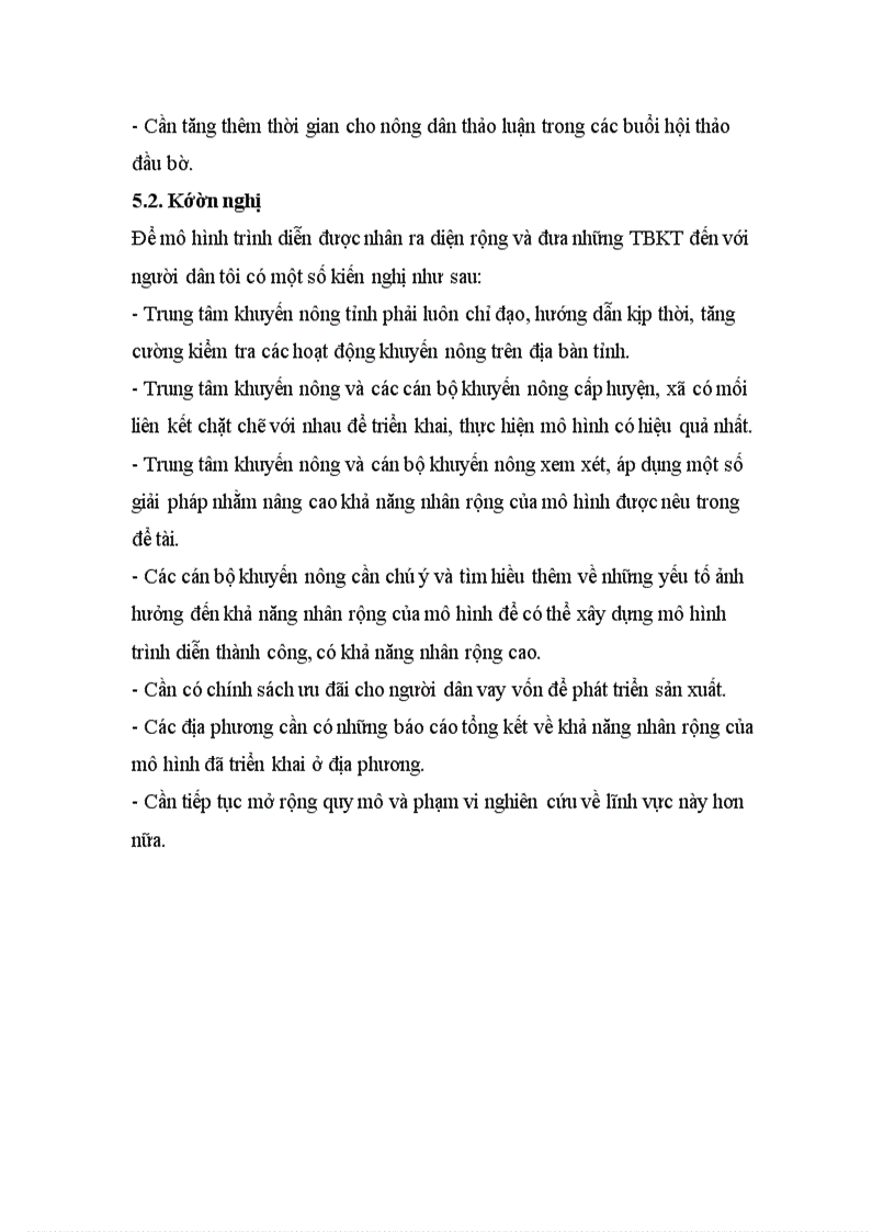 image for page Nghiên cứu các yếu tố ảnh hưởng tới khả năng nhân rộng của mô hình trình diễn khuyến nông tại tỉnh Bắc Giang giai đoạn 2008 2010