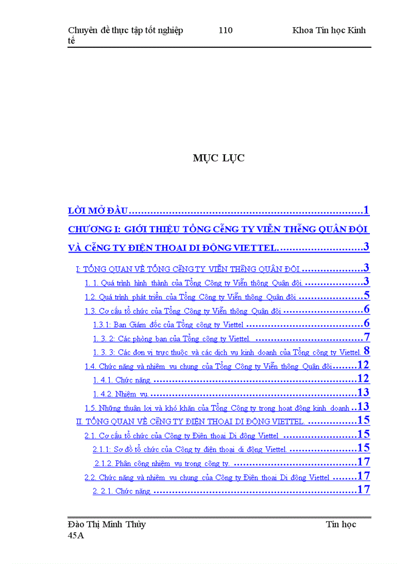 image for page Xây dựng Hệ thống thông tin quản lý bán hàng tại Trung tâm Kinh doanh Di động Viettel 1