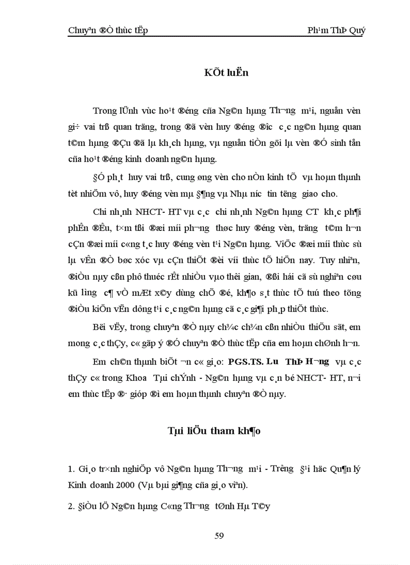 image for page Giải pháp nâng cao nghiệp vụ hoạt động huy động vốn tại Ngân Hàng Công Thương Tỉnh Hà Tây 1