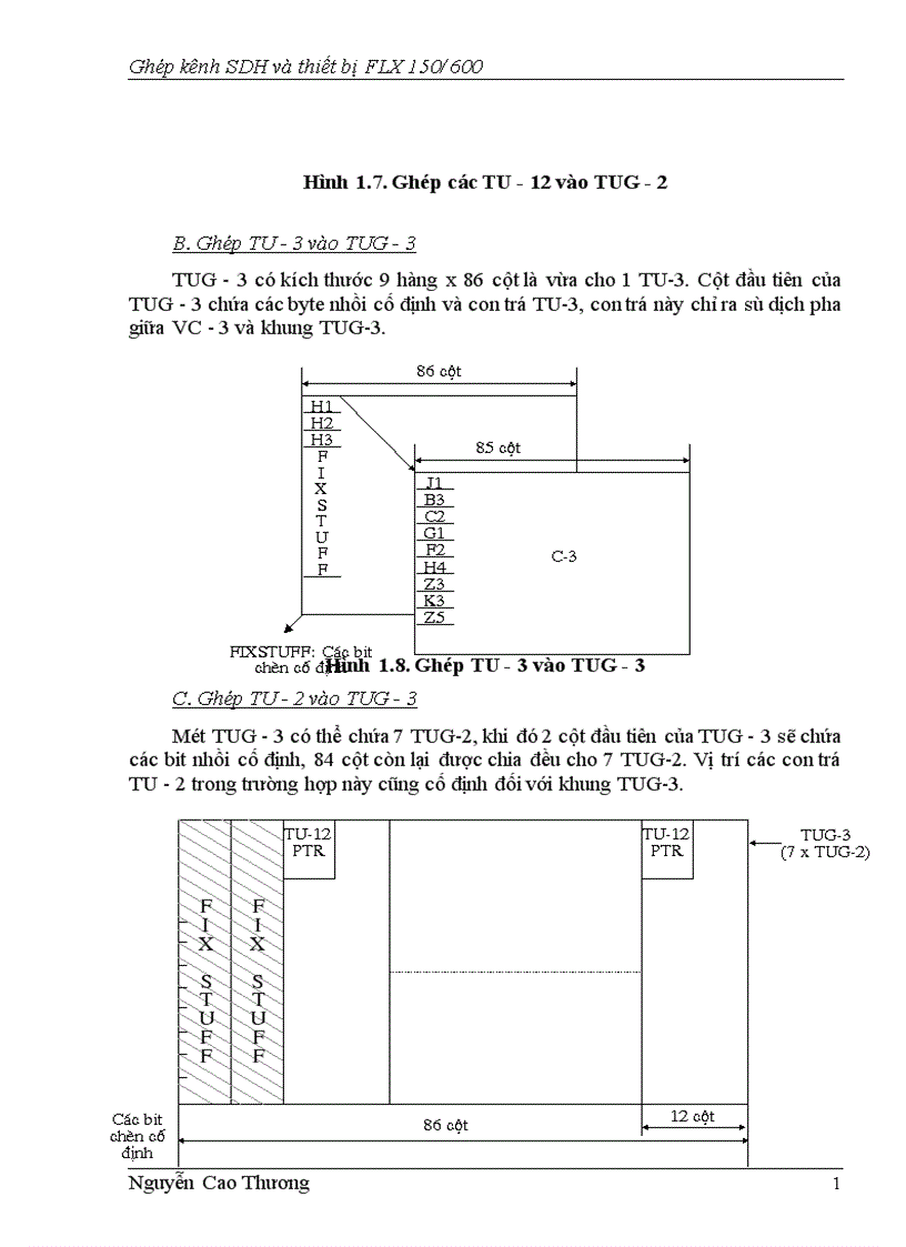 image for page Ghép kênh SDH và thiết bị FLX 1