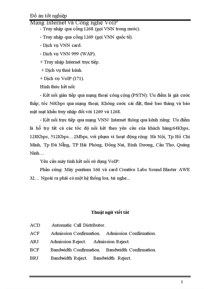 image for page Mạng Internet và Công nghệ VoIP 1