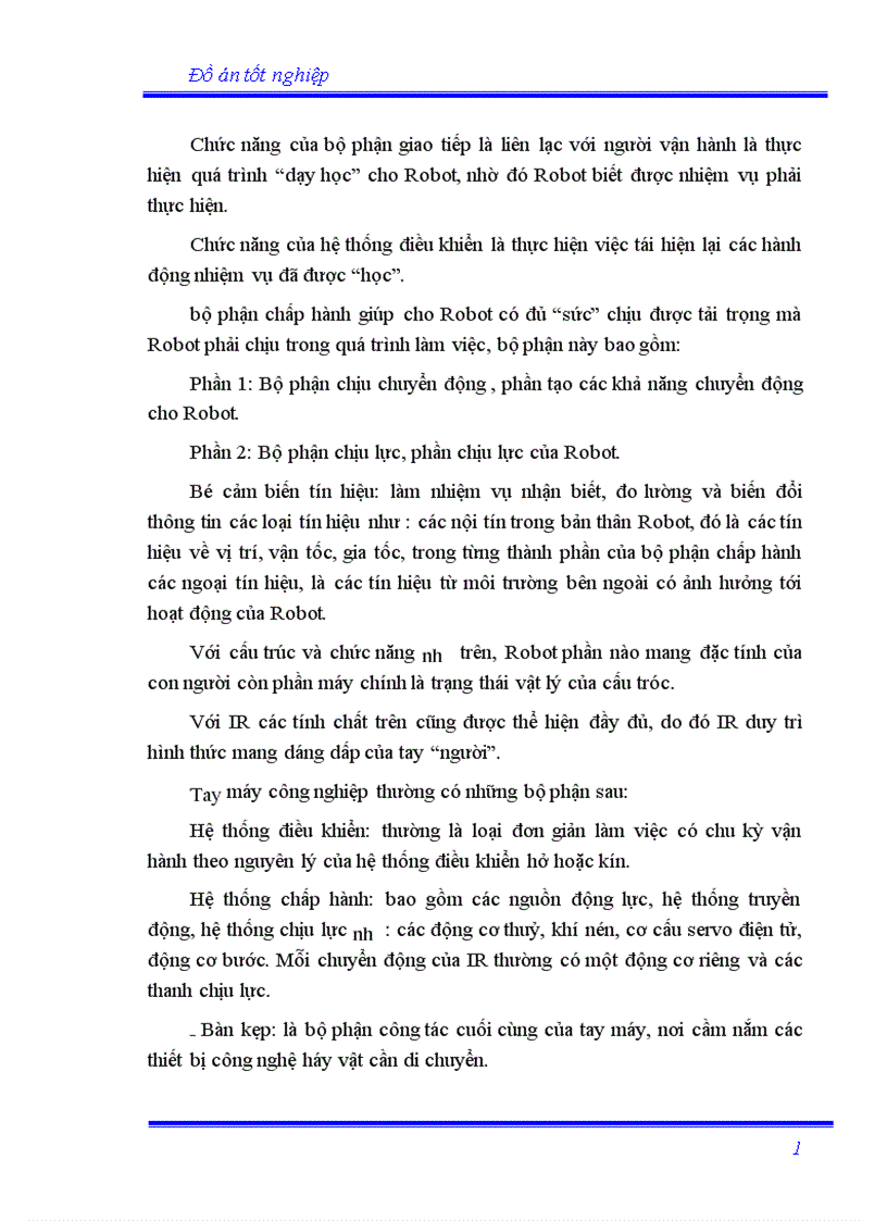 image for page Sử dụng PLC điều khiển hệ thông truyền động trong robot công nghiệp