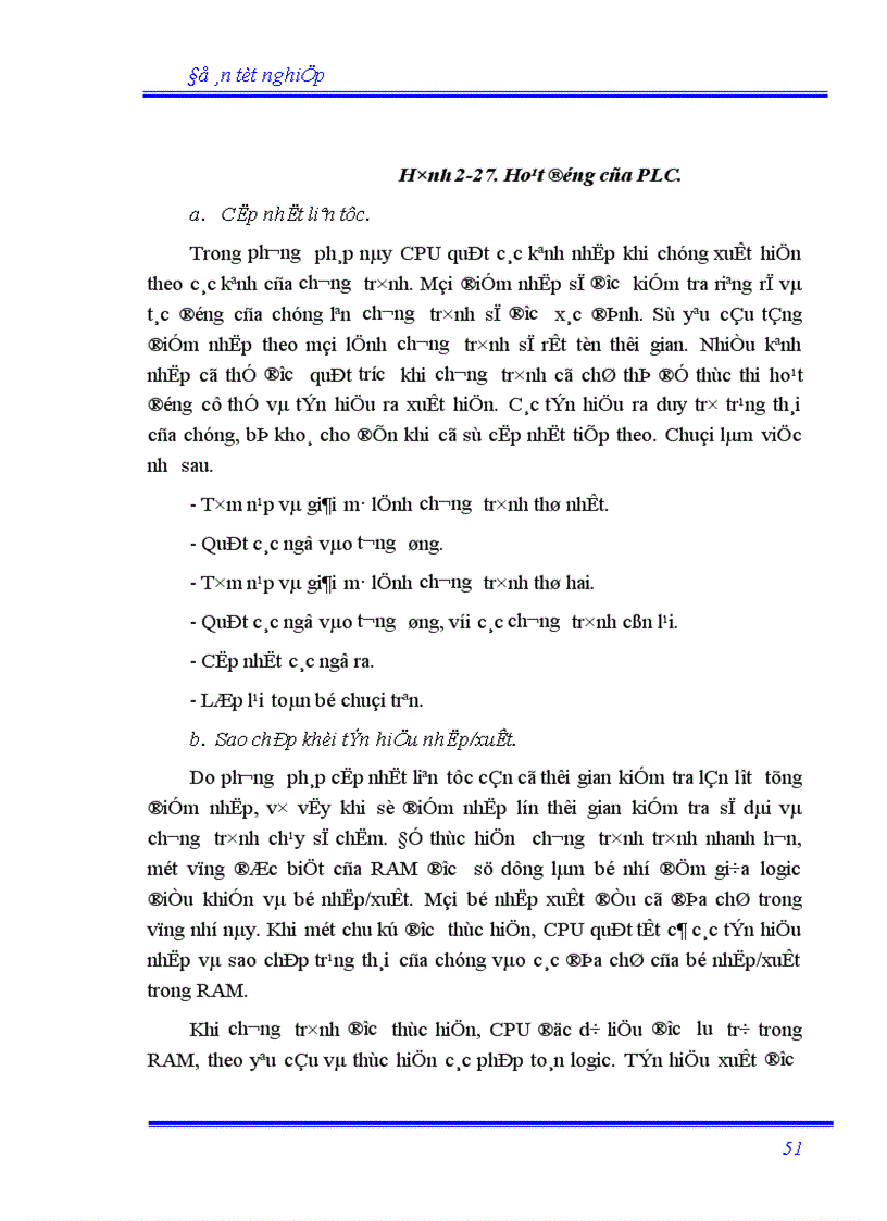 image for page Sử dụng PLC điều khiển hệ thông truyền động trong robot công nghiệp