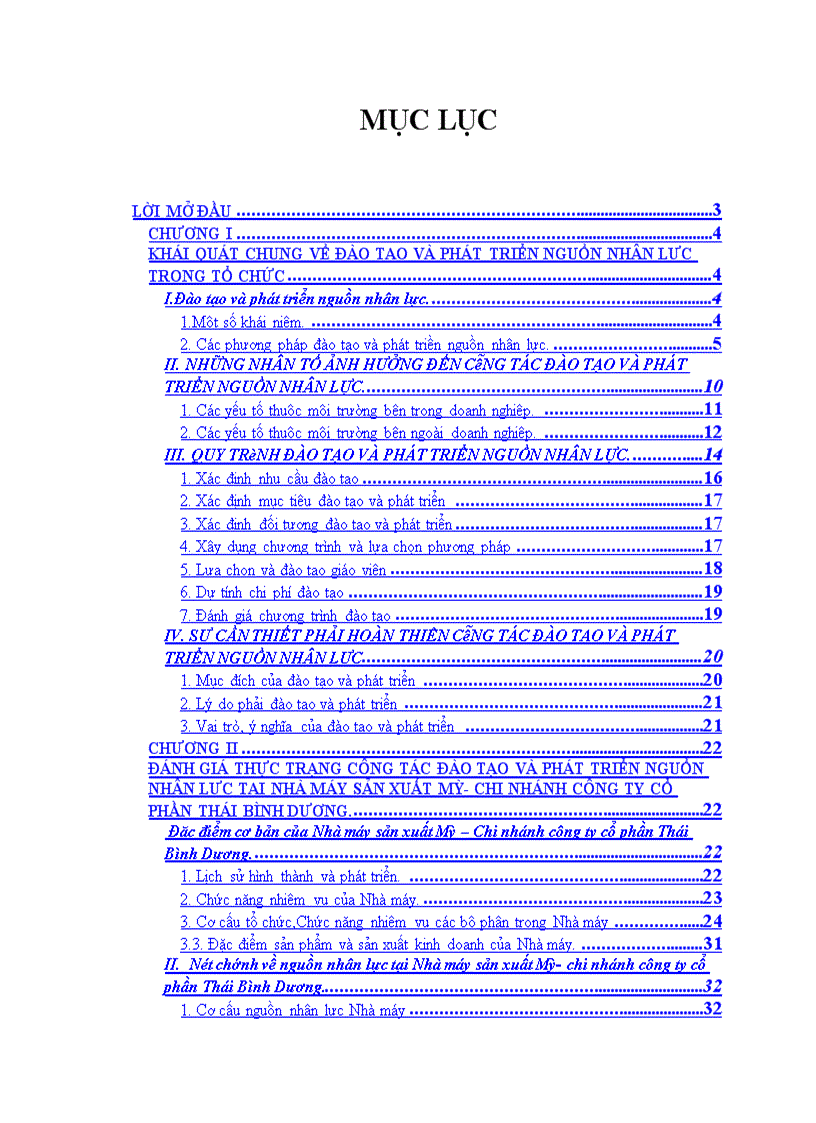 image for page Đánh giá thực trạng công tác đào tạo và phát triển nguồn nhân lực tại nhà máy sản xuất mỳ chi nhánh Công ty cổ phần Thái Bình Dương