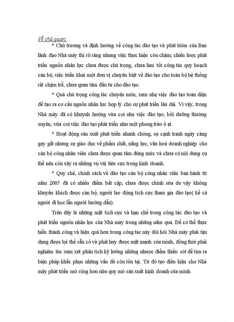 image for page Đánh giá thực trạng công tác đào tạo và phát triển nguồn nhân lực tại nhà máy sản xuất mỳ chi nhánh Công ty cổ phần Thái Bình Dương