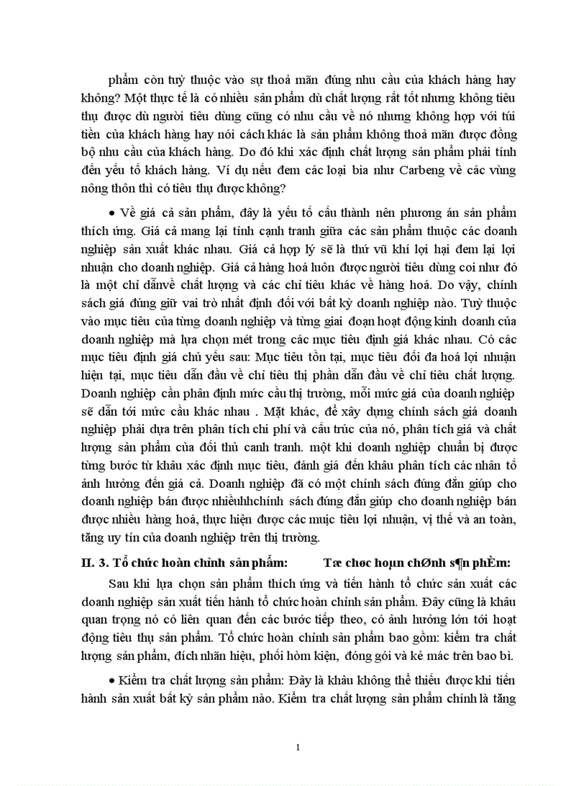 image for page Tiêu thụ sản phẩm ở các doanh nghiệp sản xuất bia hiện nay Thực trạng và giải pháp