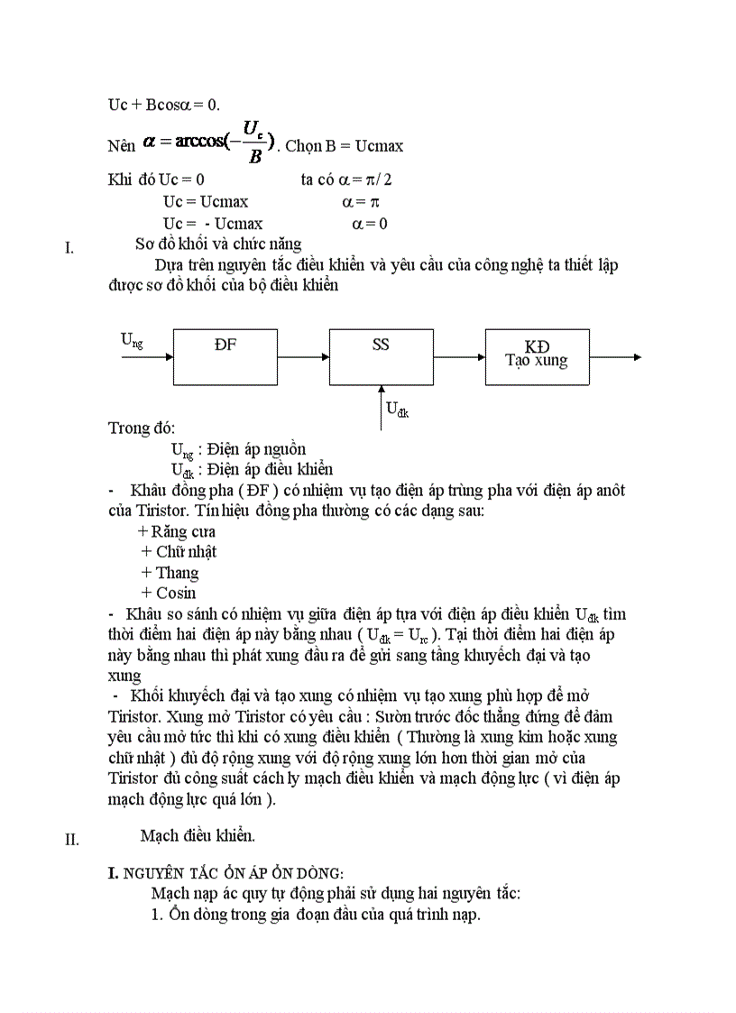 image for page Phân tích yêu cầu và giới thiệu chung về công nghệ nạp ắc qui tự động 1