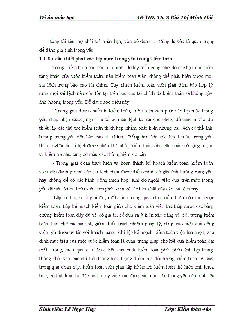image for page Tìm hiểu quy trình đánh giá tính trọng yếu trong kiểm toán Báo cáo tài chính
